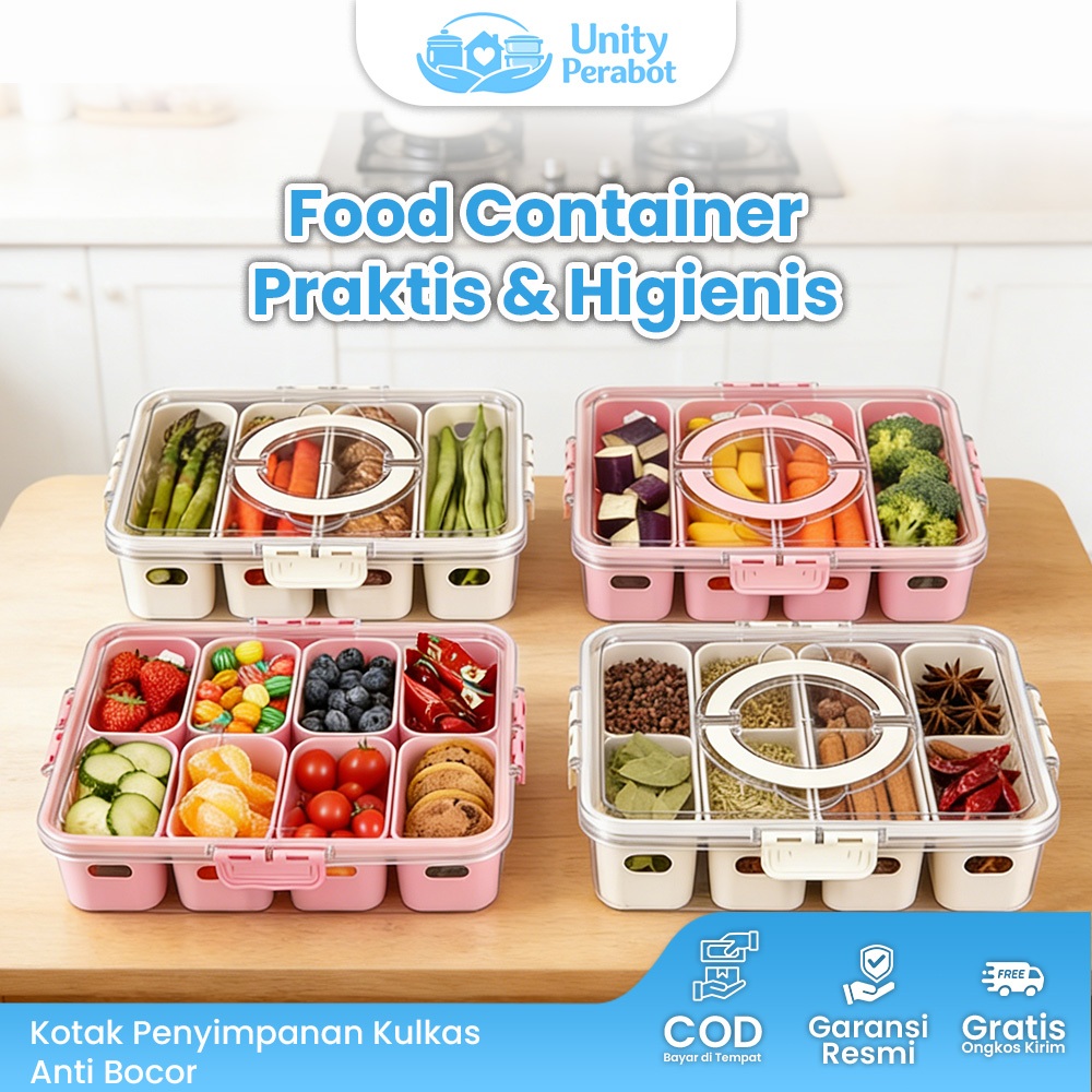 Kontainer Kulkas Tempat Penyimpanan Kontainer Kulkas Food Container Kulkas Kotak Penyimpanan Kulkas