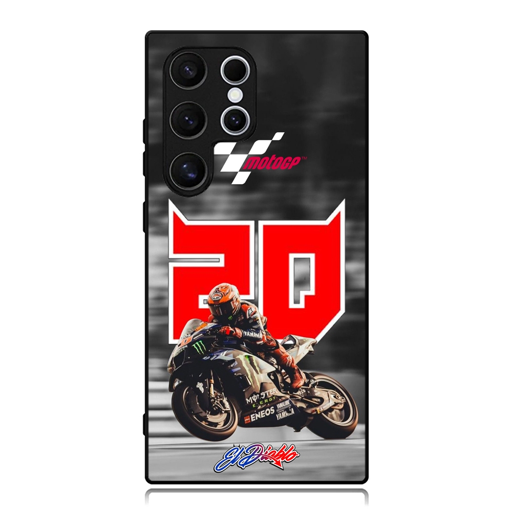 Case Samsung S26 S25 S24 S23 S22 S21 S20 S10 S9 Ultra Plus Fe Edge Rubber Softcase Fabio Quartararo 