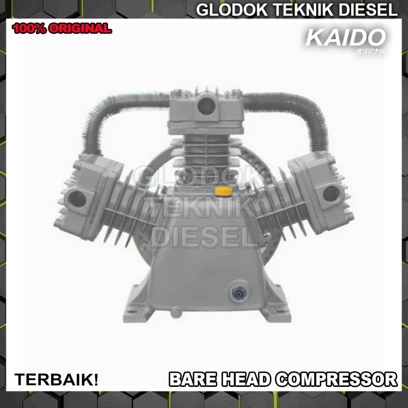 Kaido Bare Compressor Head 15 HP Original Terbaik Kepala Kompresor Angin Head Pump 15HP