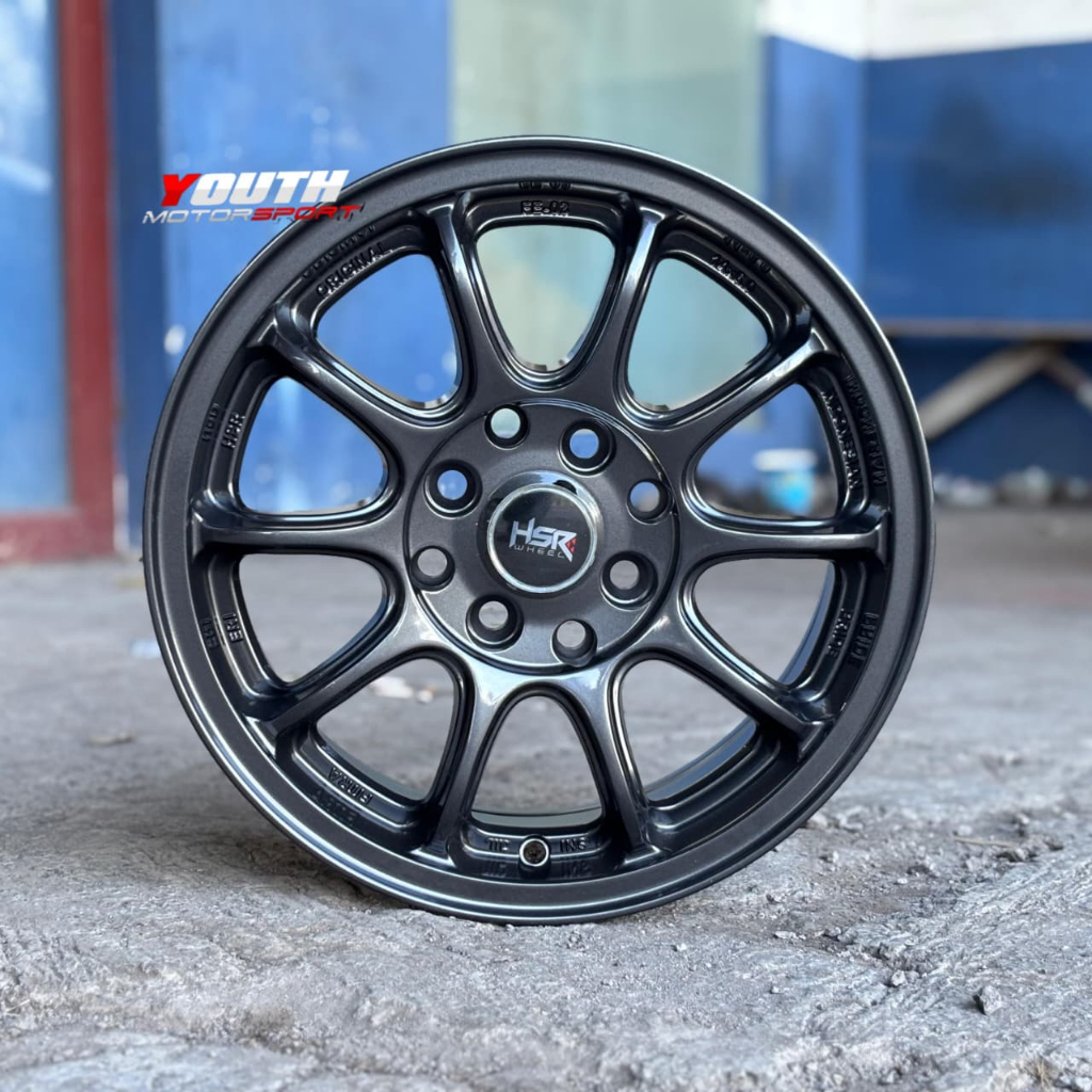 Velg Racing Original R14 HSR FE03 - Velg mobil Air Ev Karimun Brio Avanza Ring 14