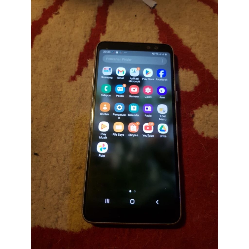 Samsung A8 2018 bekas original Normal