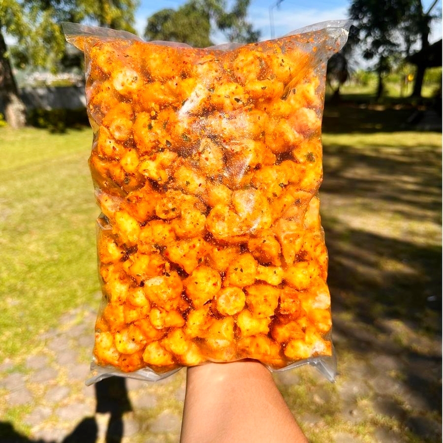 Siomay Kering Pedas Gurih 1kg seblak siomay/somay mini/sebring Siomay mini kering Extra pedas Daun j