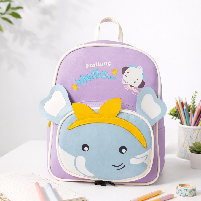 MONA Tas Ransel Anak Sekolah Karakter Imut Ringan dan Tahan Air