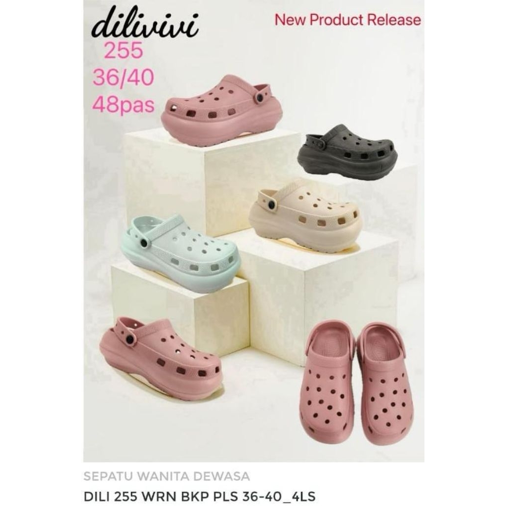 Sandal Baim wanita sandal Fuji tinggi