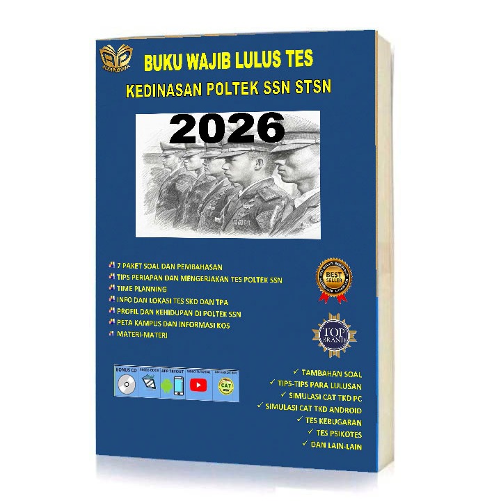 BUKU WAJIB LOLOS POLTEK SSN STSN 2026