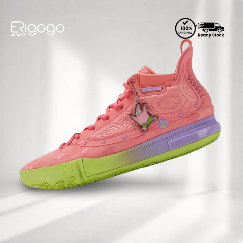 361 Degrees Joker 1 SpongeBob SquarePants 'Patrick Star' Basketball Shoes 672531101F-2 - Erigogo Spo