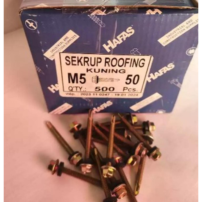 Skrup Drilling 1,3cm, 2cm, 5cm, 6,5cm (Drilling, Reng, Kanal C, Spandek)