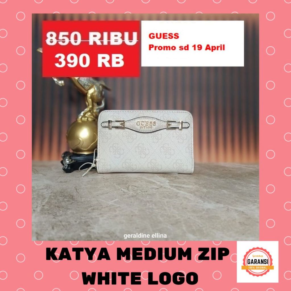 Dompet Guess seri KATYA MEDIUM wallet sale original store