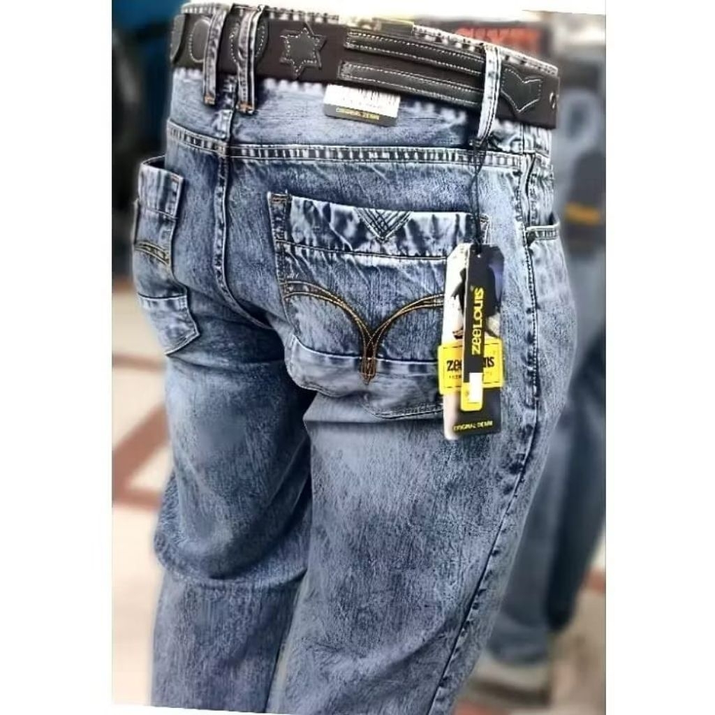 Celana Jeans ZEE LOUIS  Original/  Celana jeans  zee louis pria  terbaru terpopuler
