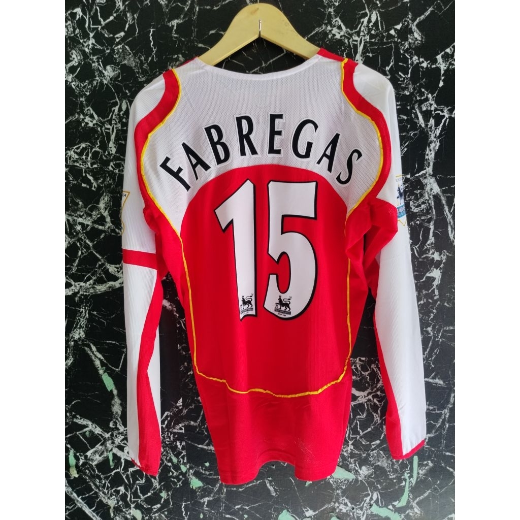 ARSENAL FABREGAS 2004 / 05 GO PLAYER ISSUE SIZE L