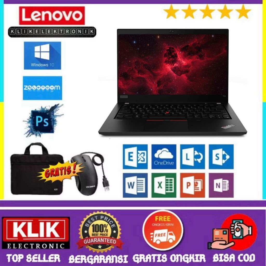 LARIS  LAPTOP LENOVO THINKPAD T14 TOUCHSCREEN i7 Gen 10th