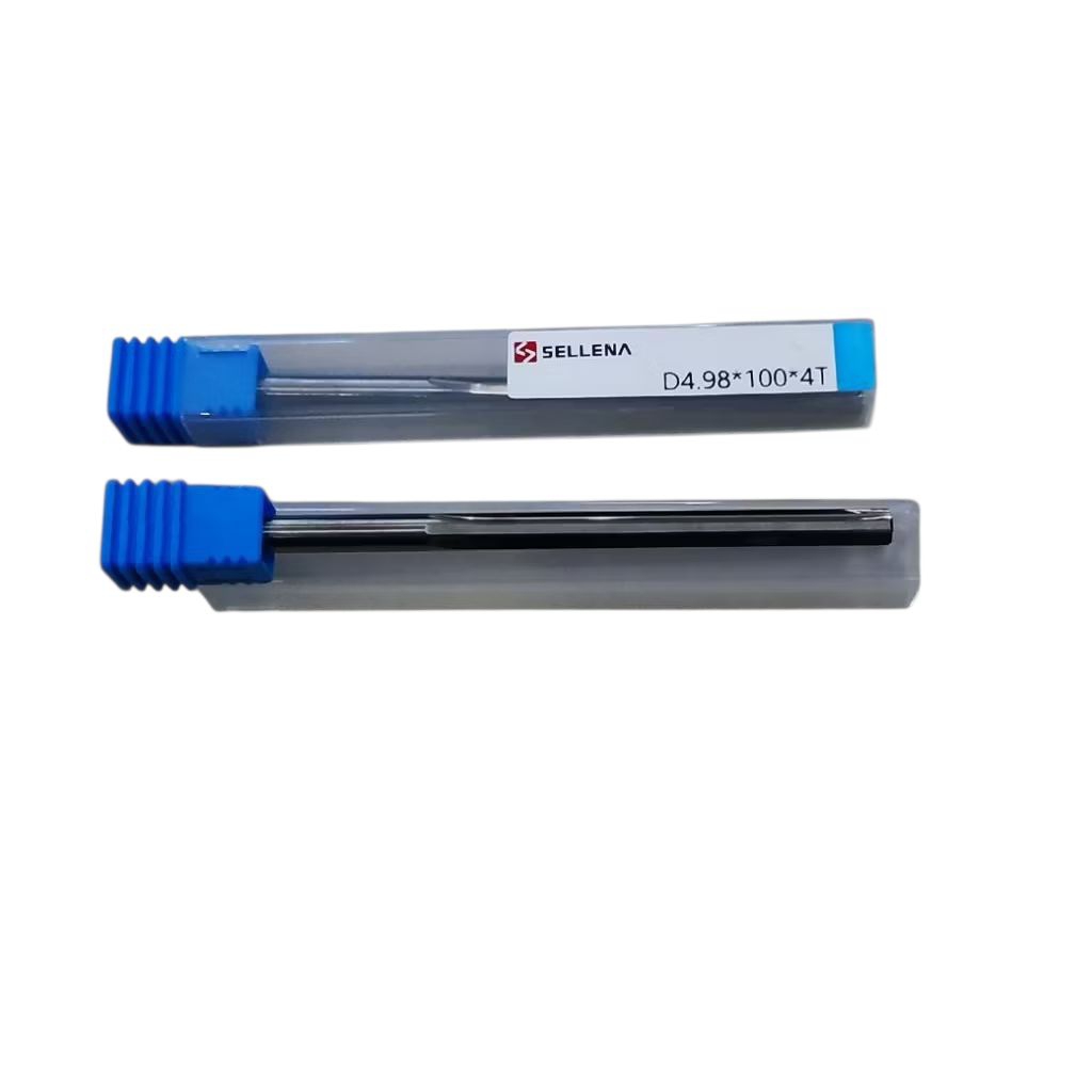 1Pcs Reamer Carbide BOS KLEP 4.98mm 100mm Panjang