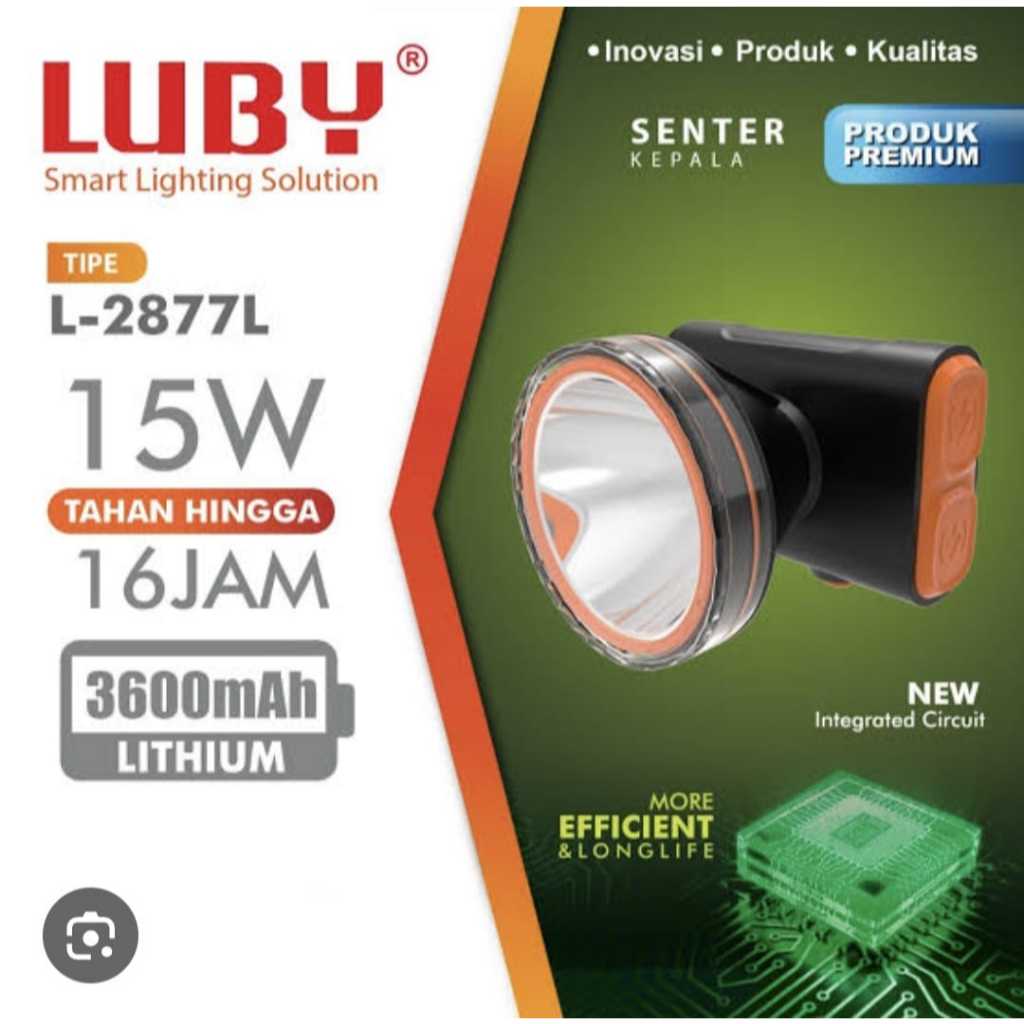 Headlamp LED Rechargeable Senter Kepala Terang Tahan Lama Multi Mode Cocok untuk Outdoor dan Kerja