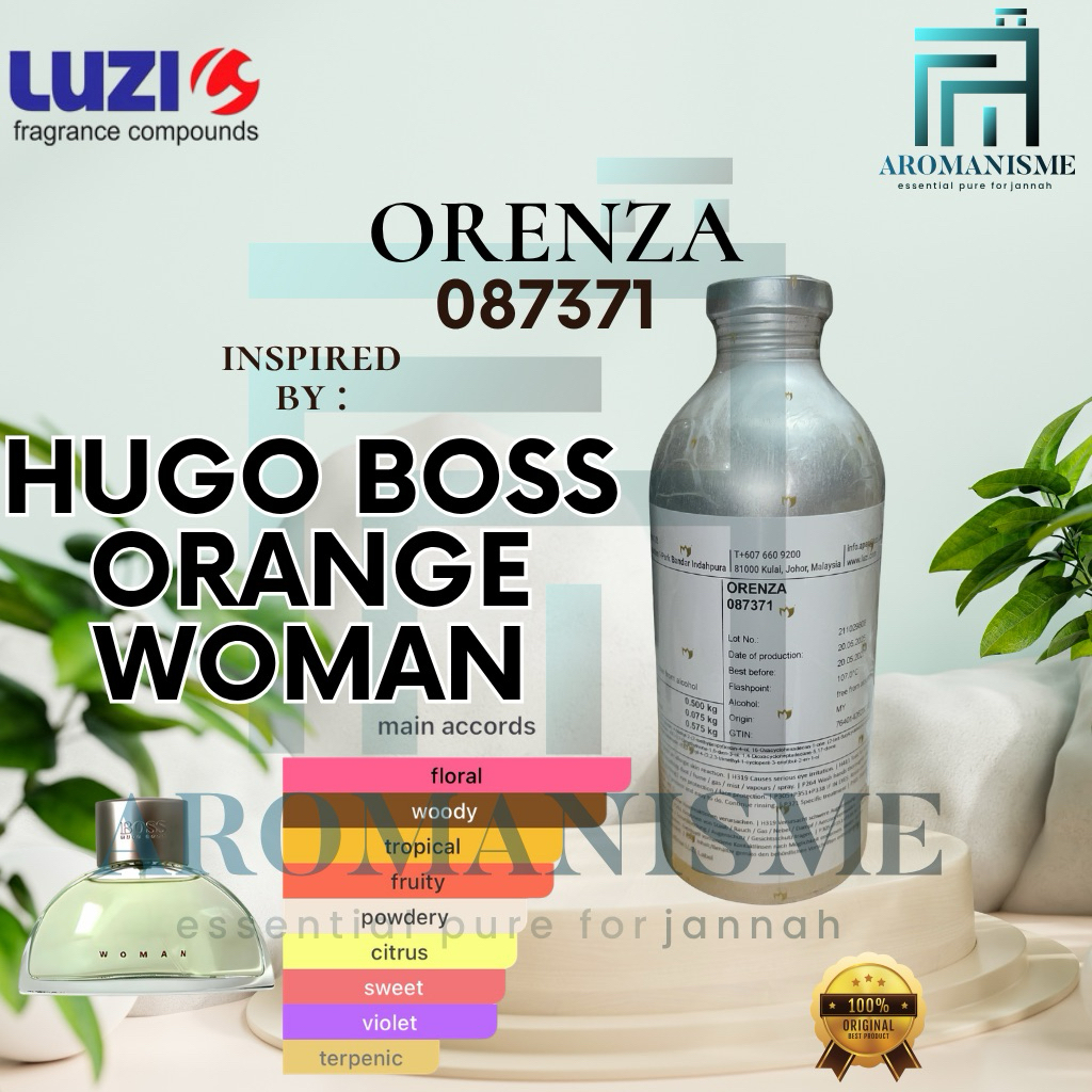 Bibit Parfum Hugo Boss Orange Women By Luzi Orenza 50ml / 100ml