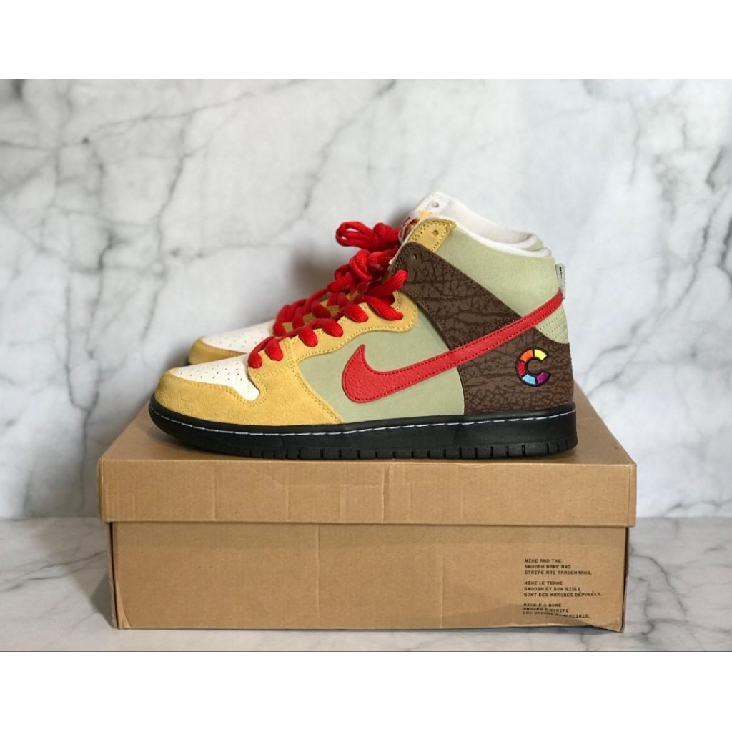SALE Nike SB Dunk High Pro Iso Color Skates Kebab & Destroy Original Asli Authentic Murah