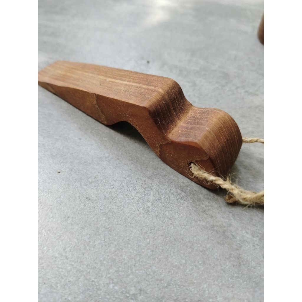 Ganjal Pintu Kayu Jati Mini