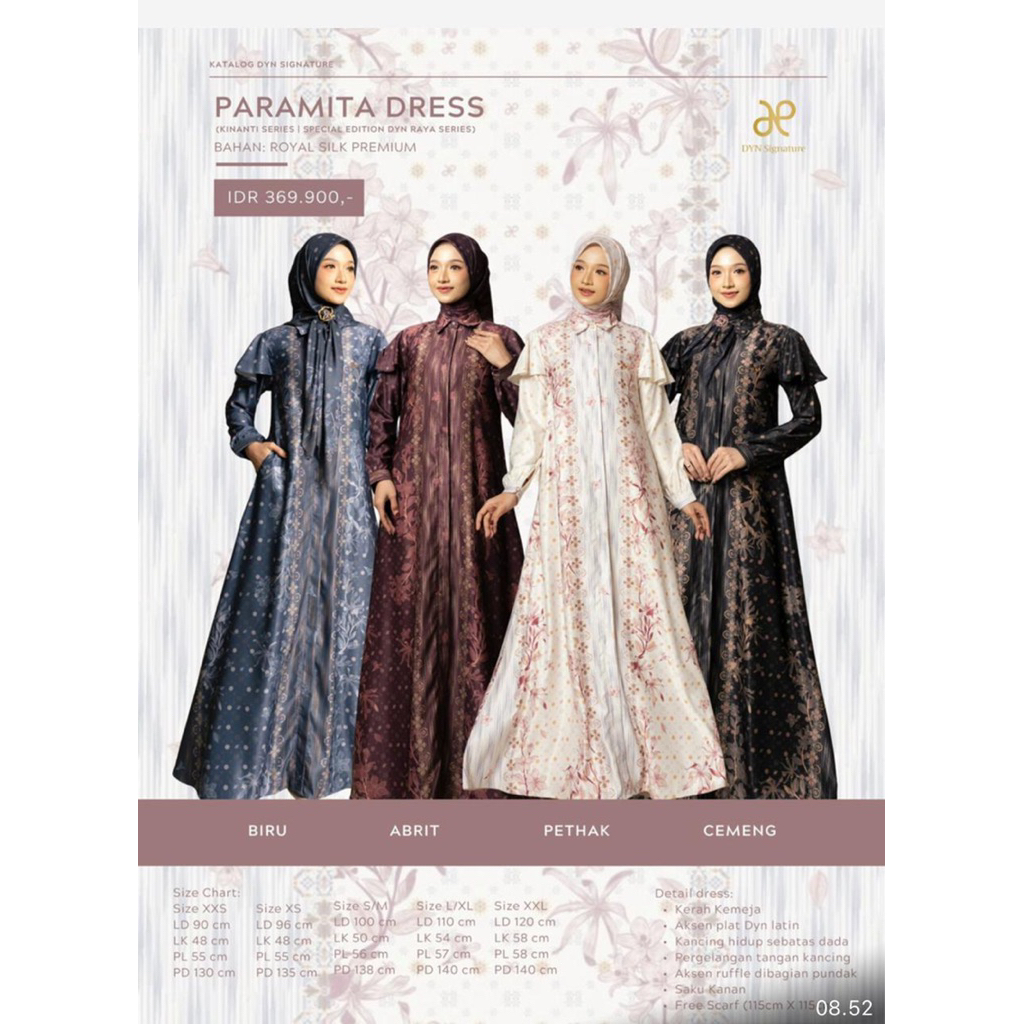 PARAMITA DRESS DYN SIGNATURE
