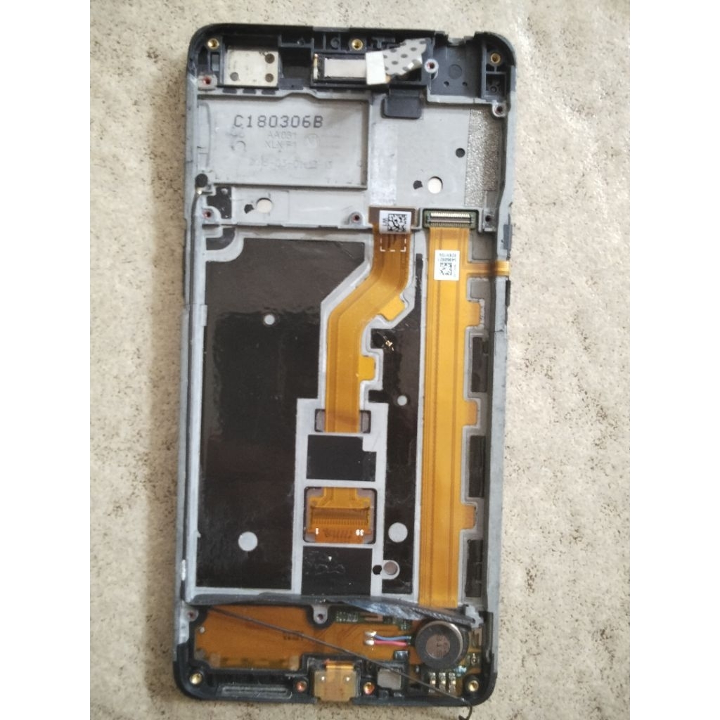 frame + lcd Oppo a37 original copotan