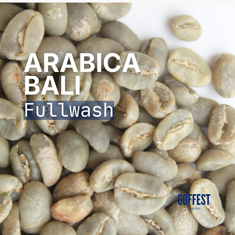 Green Bean Specialty Arabika Bali - Fullwash Processed - 1 kg