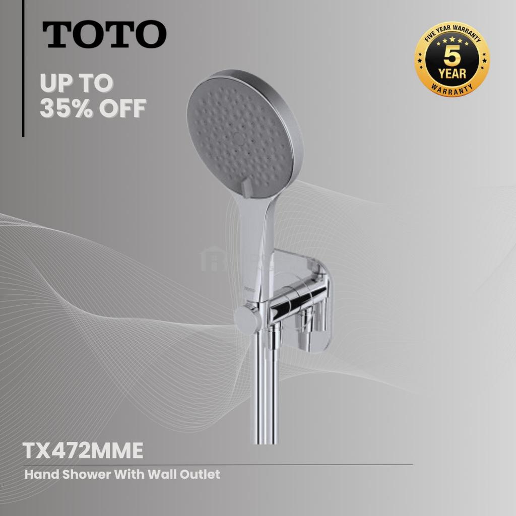 Hand Shower with Wall Outlet TOTO TX472MME / TOTO Hand Shower Set with Wall Outlet