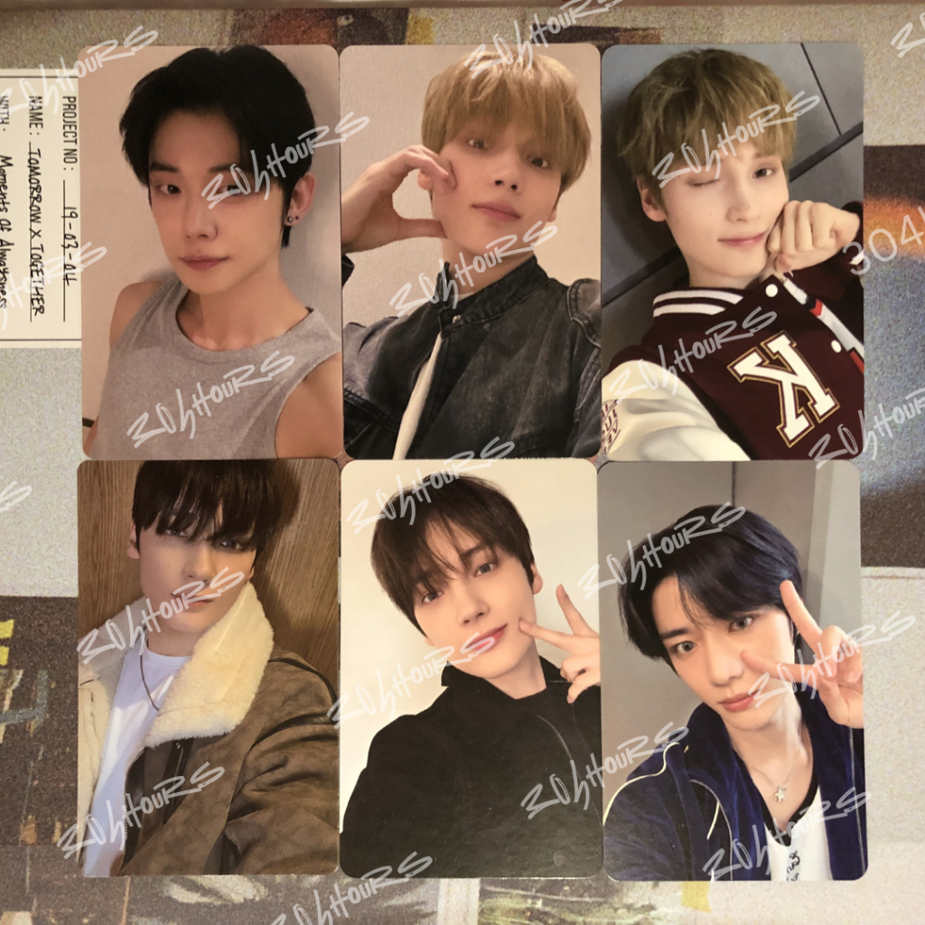 Ready Stock | [Official] Photocard TXT The Star Chapter: Together LD UMS R2 WVG Music Korea R2 Withm