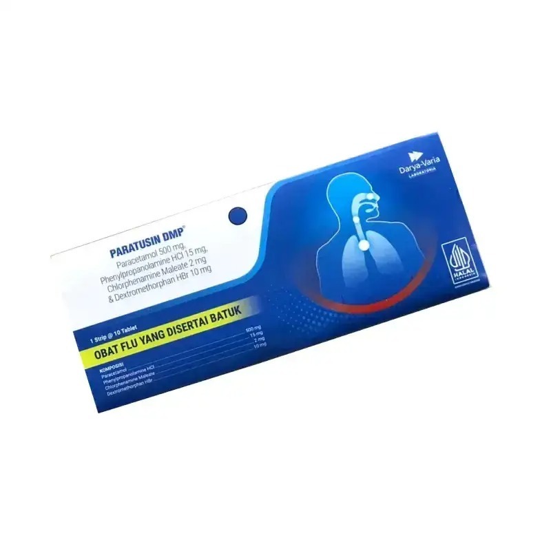 Paratusin DMP Tablet Strip 10 Butir