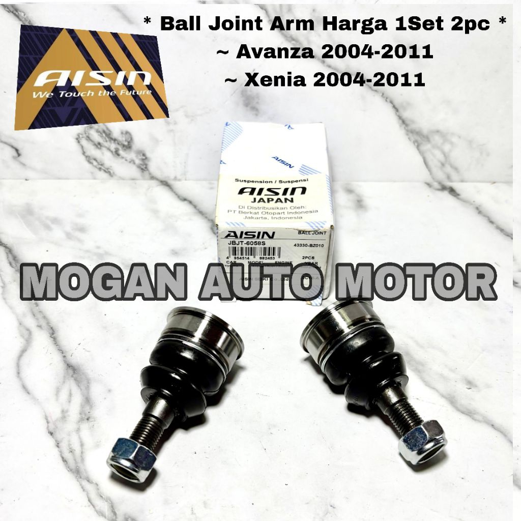 Ball Joint Arm Sayap Depan Lower Bawah AISIN Japan Toyota Avanza Xenia Tahun 2004 2005 2006 2007 200