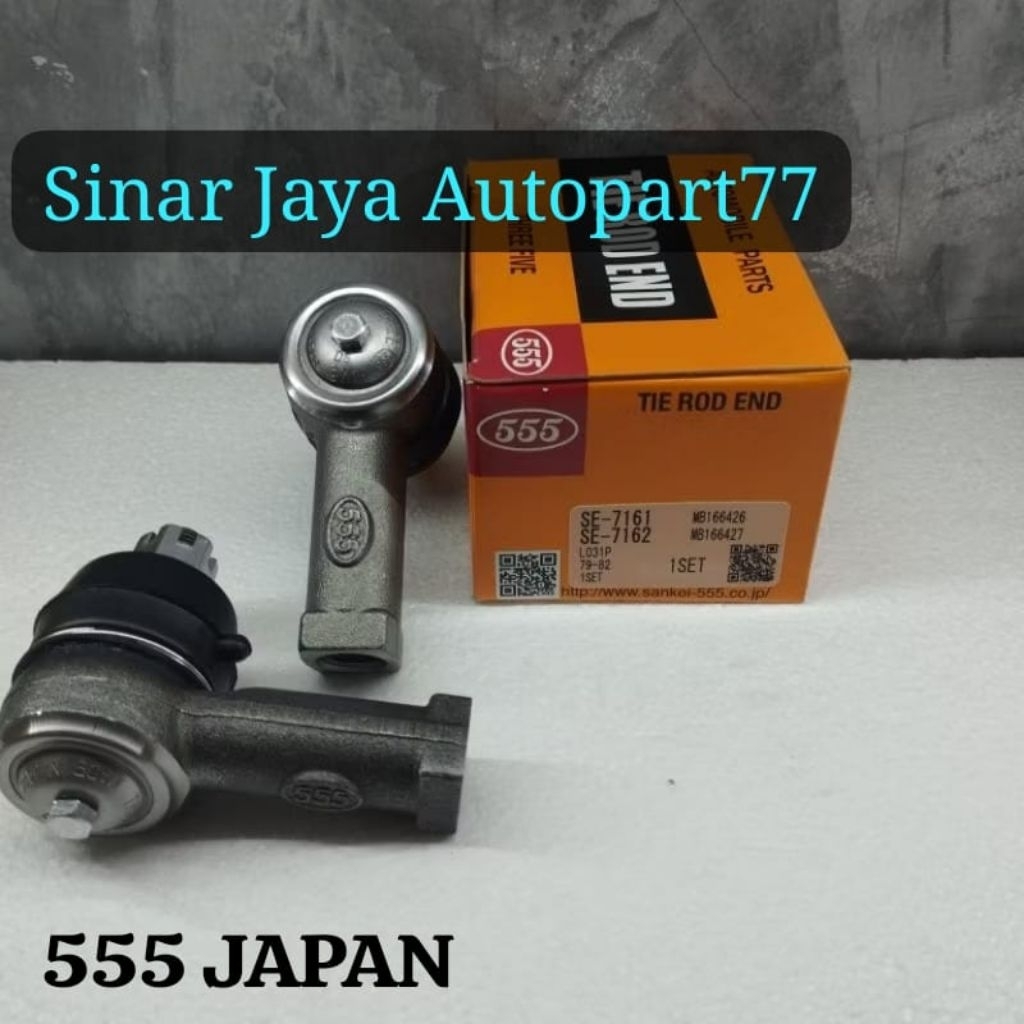 TIE ROD END COLT DIESEL L300 SET 2PCS ORI 555 JAPAN
