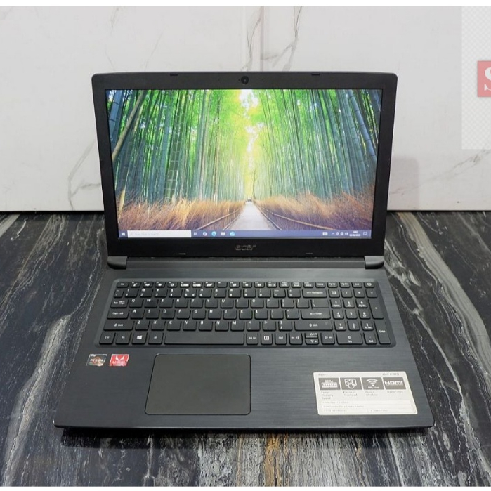 Laptop Ryzen 3 Acer Aspire A315-41 AMD Ryzen 5 2500U Ram 8Gb Gaming Multimedia dan Desain Siap Pakai