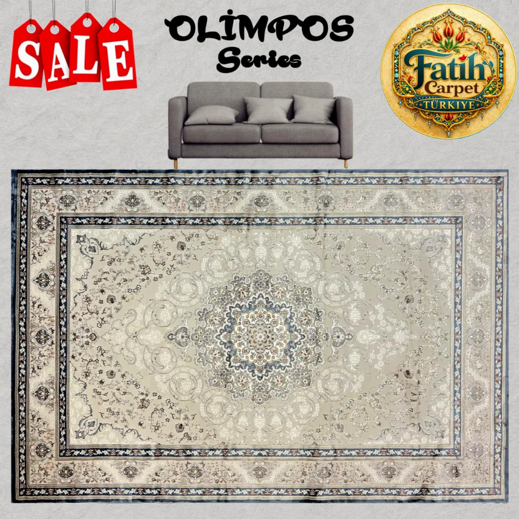 Karpet Klasik Olimpos Import Turki ukuran 300x400 - RA99D blue