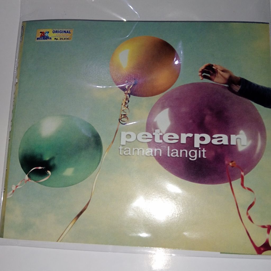 cd audio untuk mobil album peterpan taman langit