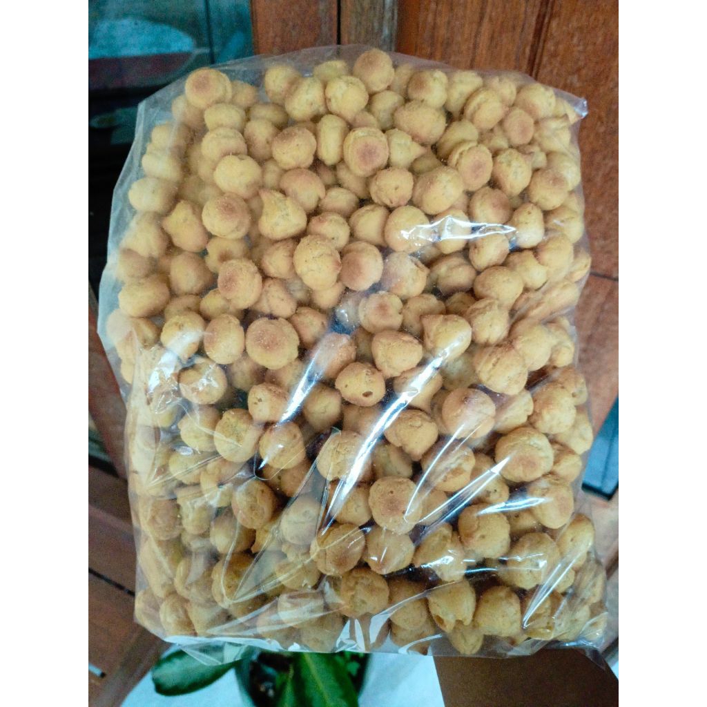 Kue Duosus keju kering 500g/ 200g soes keju/kue soes/promo/makanan ringan/Halal