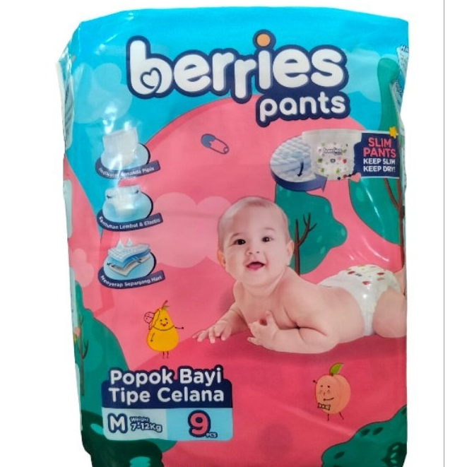 BERRIES BABY PANTS M ISI 8