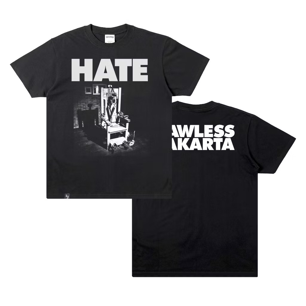 Kaos Lawless Jakarta Original - Hate Electric