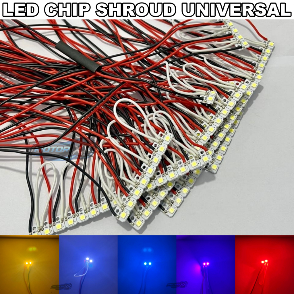 Led Chip Shroud bmw dan Angel eye Kristal ring Only Chip Led Tanpa Ring Shroud Chip Led Universal