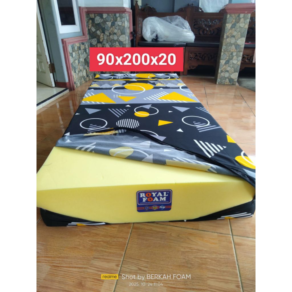 KASUR BUSA ROYAL FOAM UKURAN 200X90X20CM