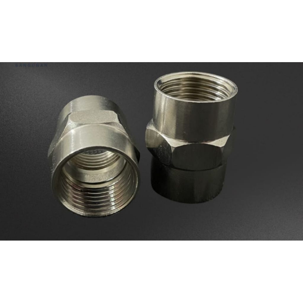 Sok drat dalam stainless ukuran 1 inch
