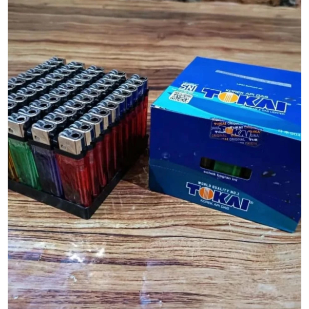 KOREK GAS API TOKAI ISI 50 PCS SNI | KOREK API SNI & GROSIR