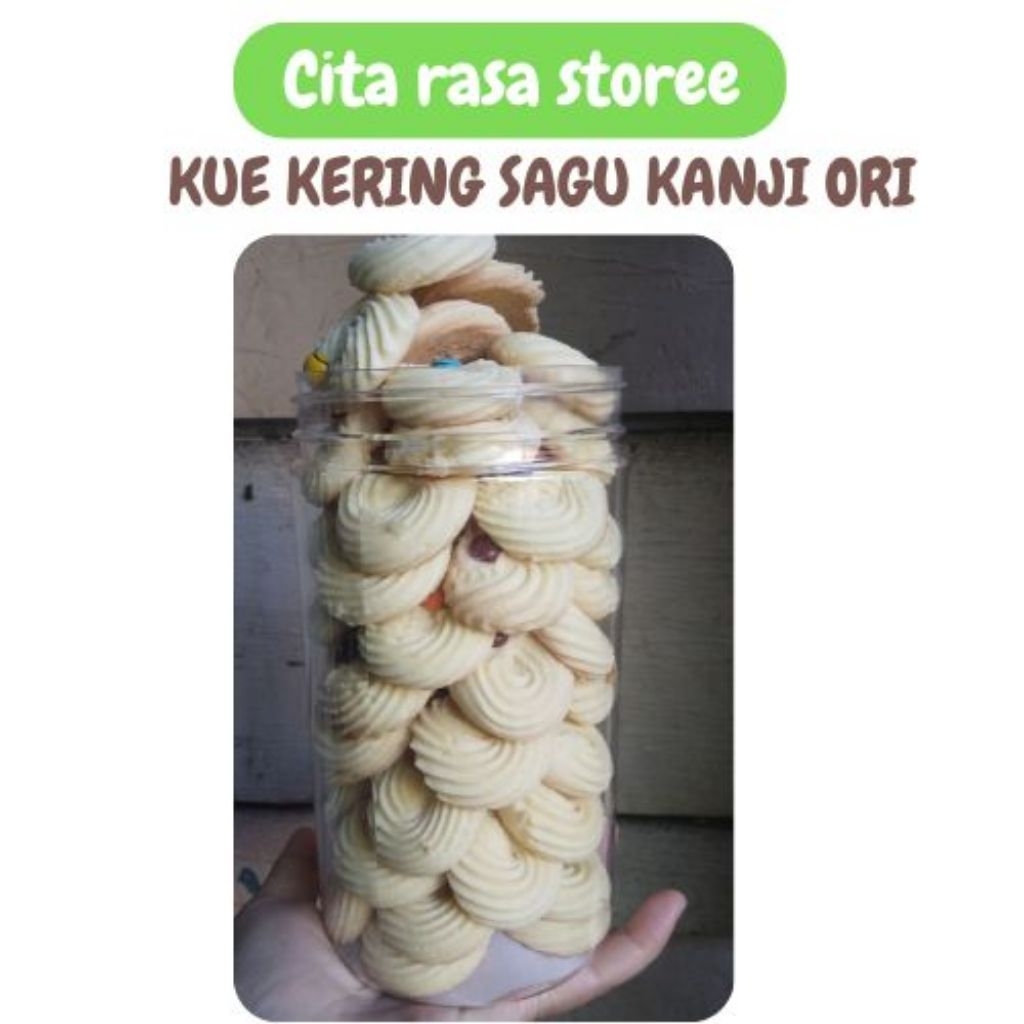 Sagu Original Ukuran Toples / Kue Sagu Original Cita Rasa Pertoples