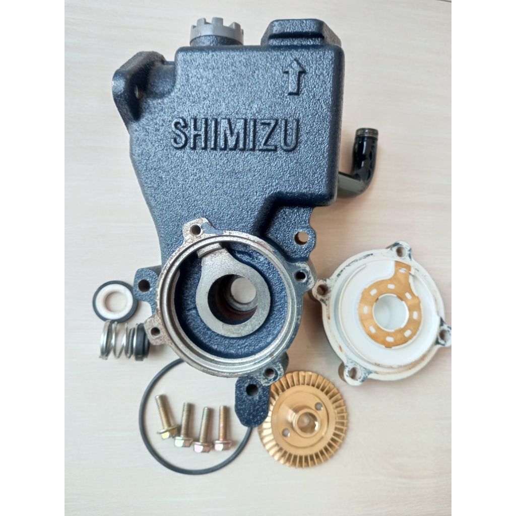 satu set keong Alkon pompa air Shimizu baru original PS 135  E