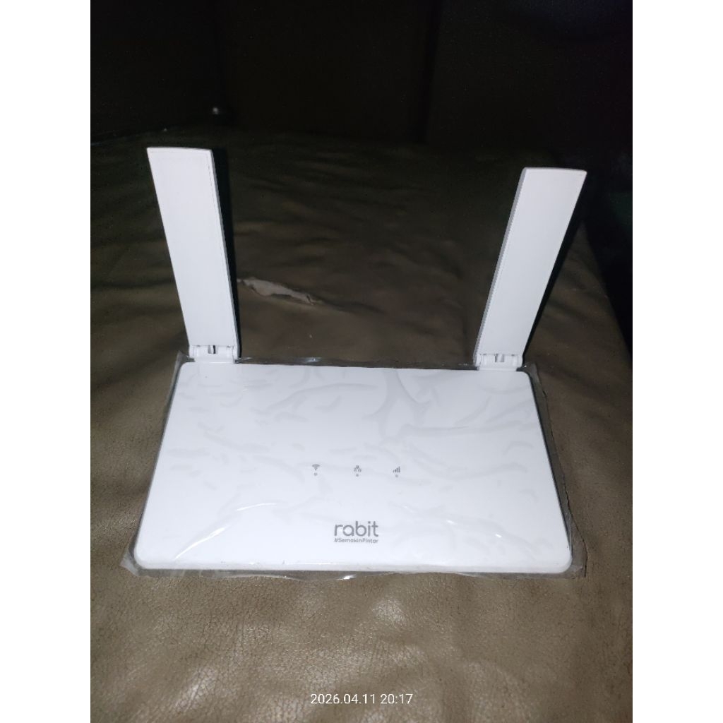 modem Hifi Air Rabbit wifi 6 kartu Tri