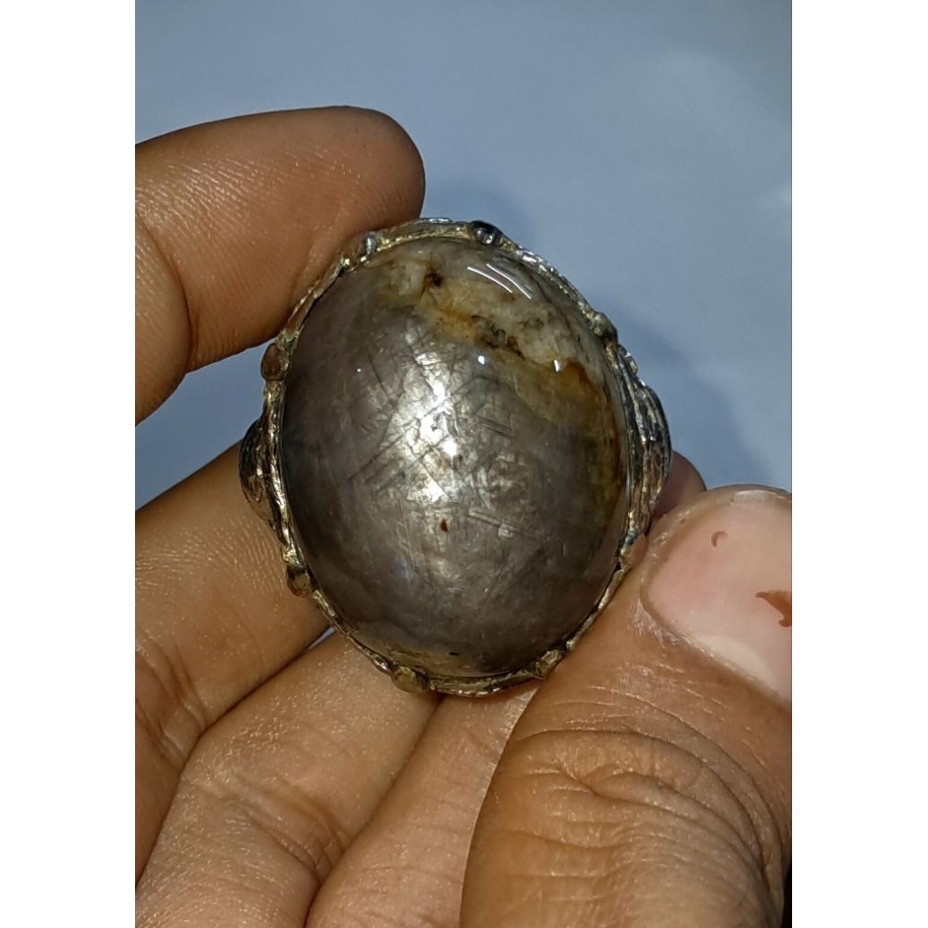cincin black safir star jumbo
