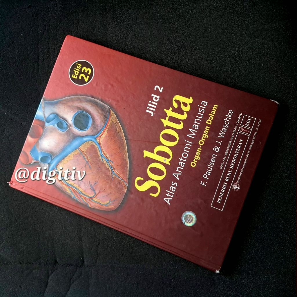 BUKU ANATOMI KEDOKTERAN [SOBOTTA JILID 2 EDISI 23]