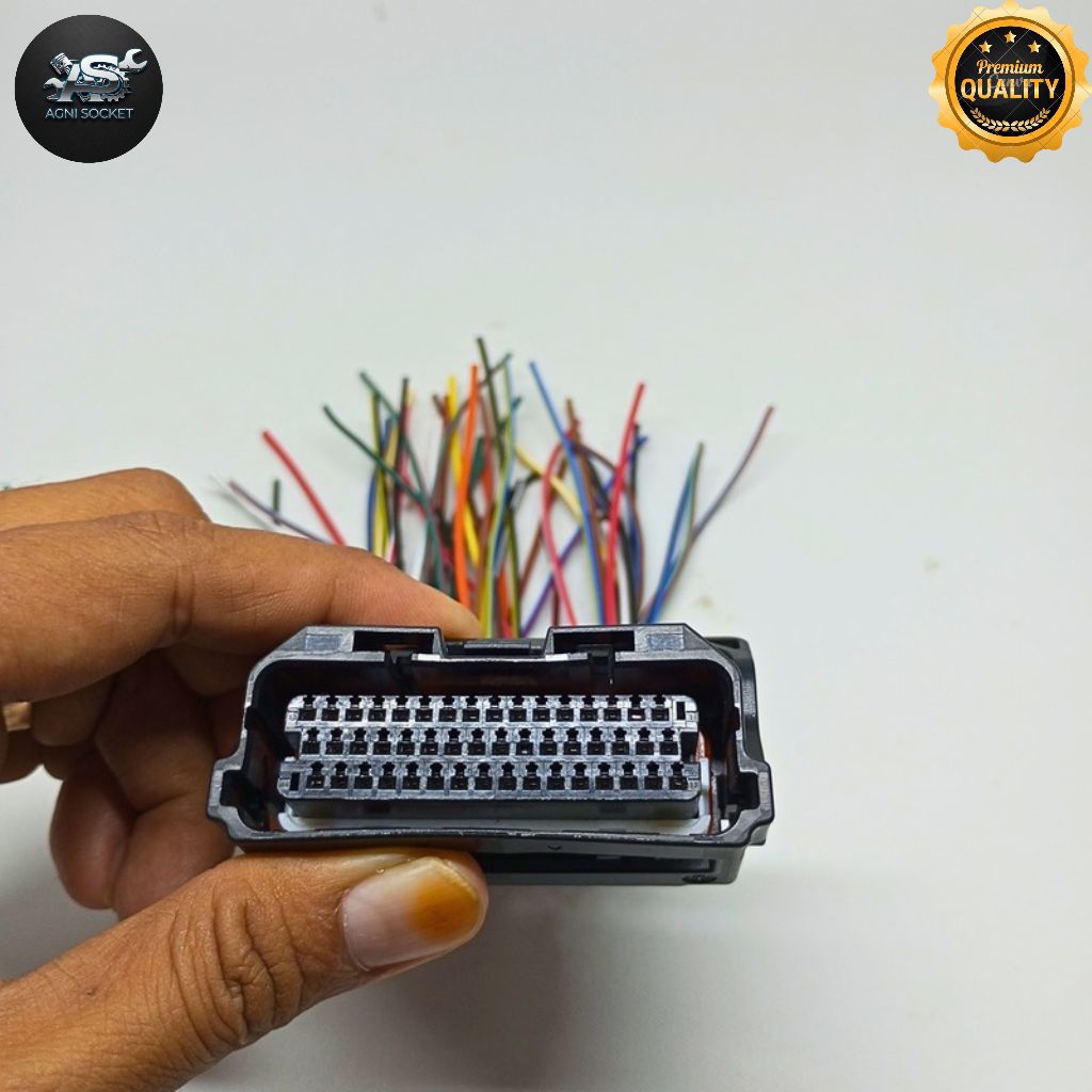 Soket Socket ECU Nmax Full Kabel PNP ,Soket ECu NMAX New, Aerox New,Lexi,Kawasaki KLX