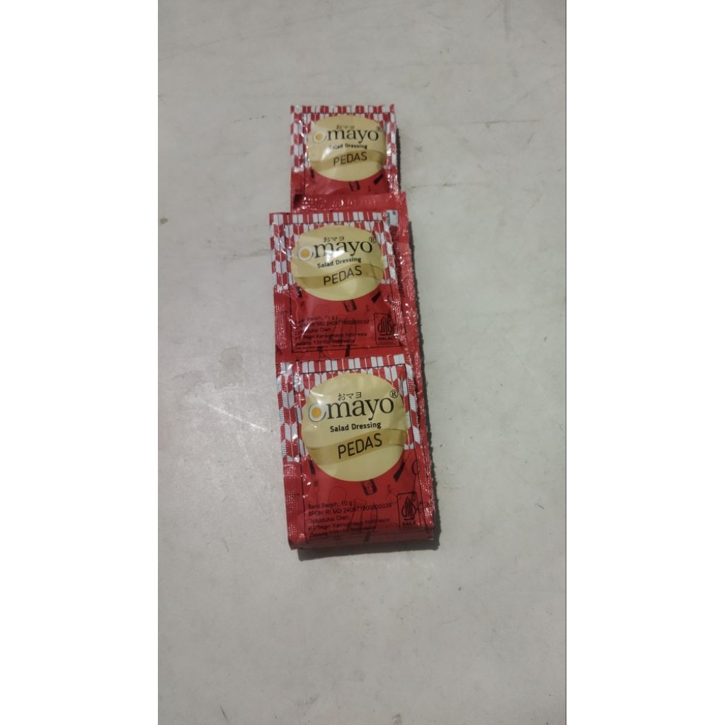 Mayones Omayo Pedas 10 sachet