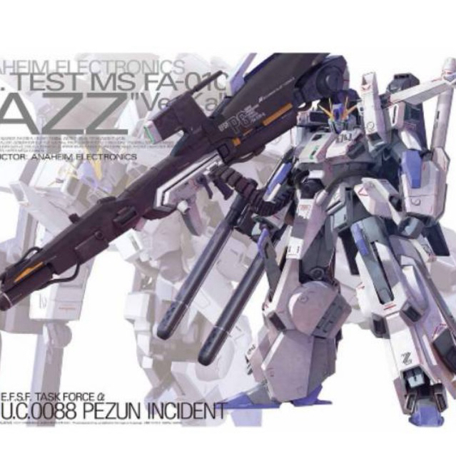 Original Made in japan MG 1/100 FAZZ Ver.ka ver ka FA ZZ