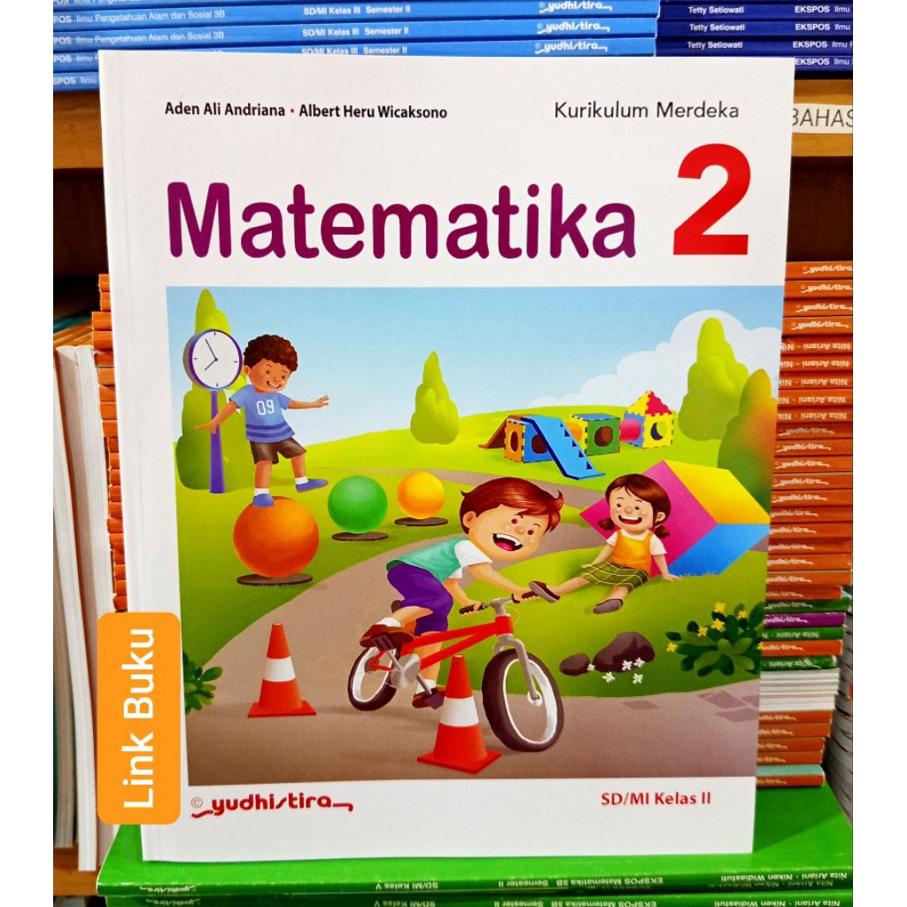Buku Matematika Kelas 2 SD Kurikulum Merdeka Yudhistira