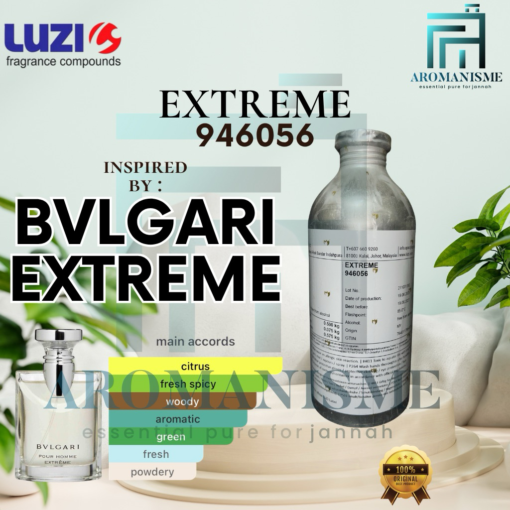 Bibit Parfum Bulgari Extreme By Luzi Extreme 50ml / 100ml