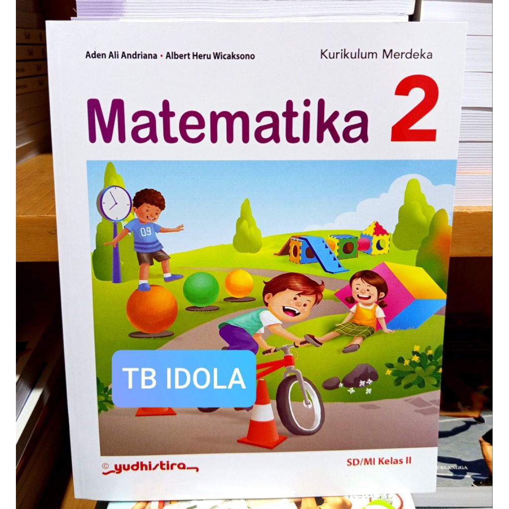 Buku Matematika Kelas 2 SD Kurikulum Merdeka Yudhistira