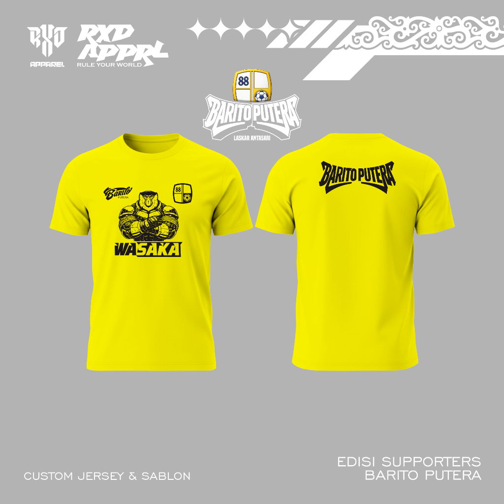 Kaos Supporter Barito Putera | Kaos Barito Putera